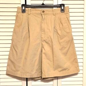 Talbots Women's sz 10 Cotton Pleat Front Shorts